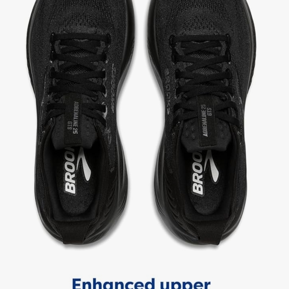 Brooks Men's All-Black Athletic Shoes - Picture 5 of 13